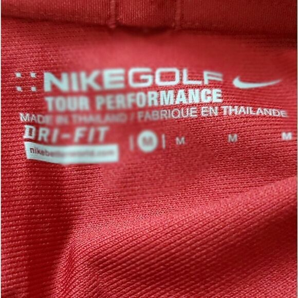 Nike Brick Red Golf Polo Shirt - Picture 5 of 6